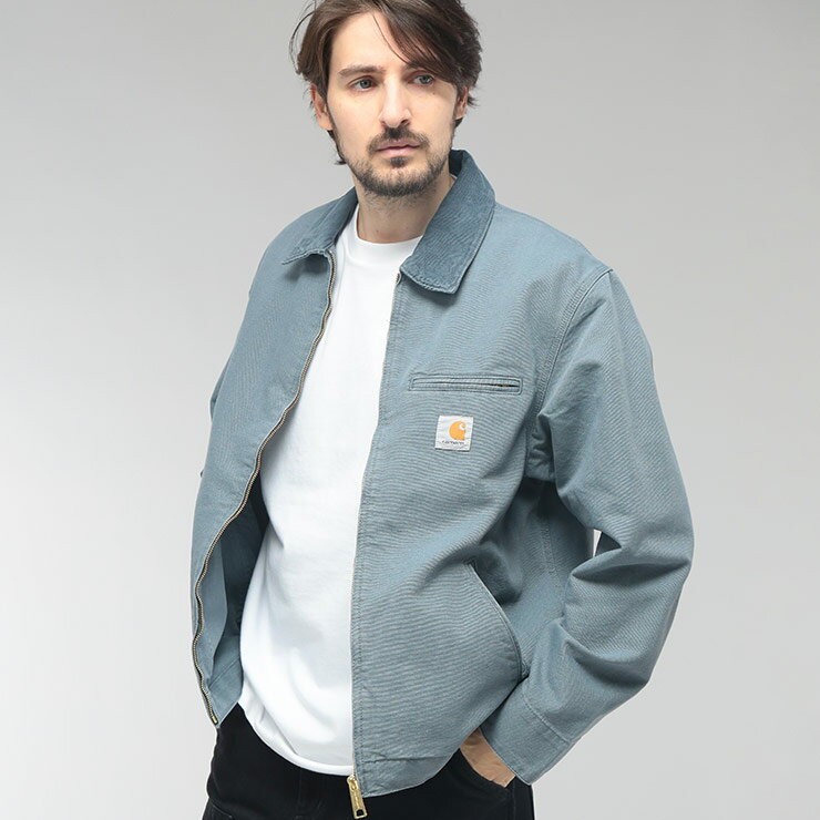 楽天市場】carhartt デニム ジャケット（カラーグレー）の通販