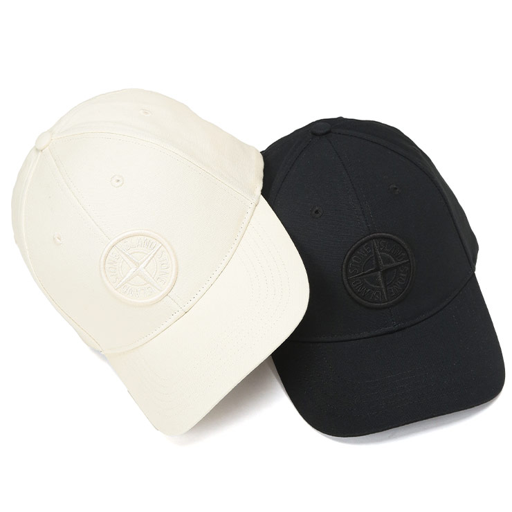ストーンアイランド ジェットキャップブラックキャップ STONE ISLAND（ストーン アイランド） キャップ 帽子 メンズ ナイロン