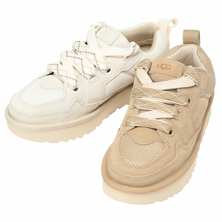 乐天商城 - アグ UGG レディース スニーカー スエード レースアップ ローカット LO LOWMEL UGGL1168890 ブランド 靴 シューズ レザー タウンユース