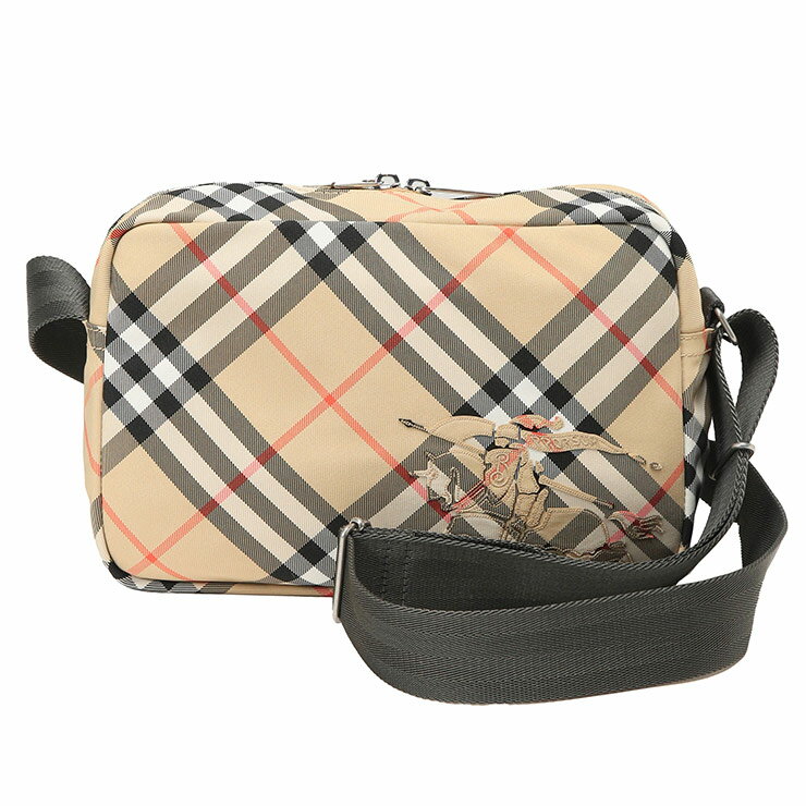 乐天商城 - バーバリー BURBERRY メンズ ボディバッグ ロゴ チェック柄 ショルダーバッグ BB80913201 ブランド 鞄 バッグ コンパクト ミニバッグ