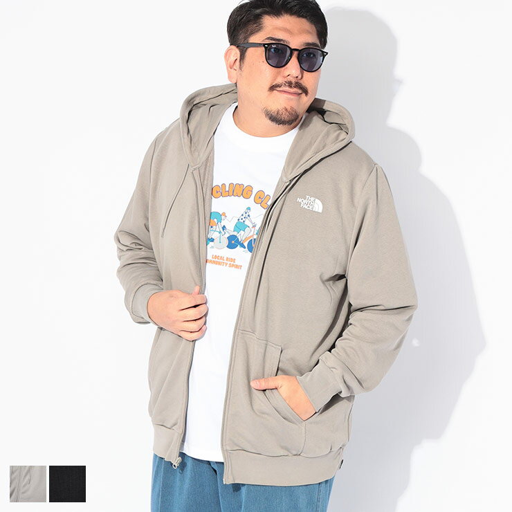 THE NORTH FACE (ザ ノースフェイス) パーカー 長袖 メンズ 大きいサイズ パーカー M SIMPLE LOGHT REGULAR FULL ZIP HOOD NF0A8GQ7D22..