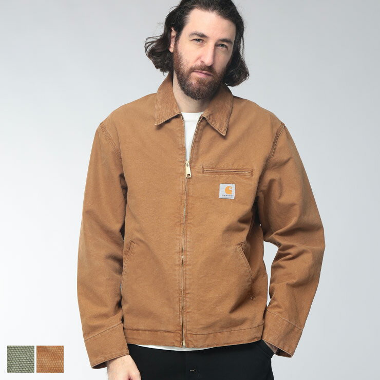 樂天商城 - カーハートワークインプログレス Carhartt WIP メンズ ジャケット フルジップ ブルゾン DETROIT JACKET CARI034819 ブランド アウター ジャケット