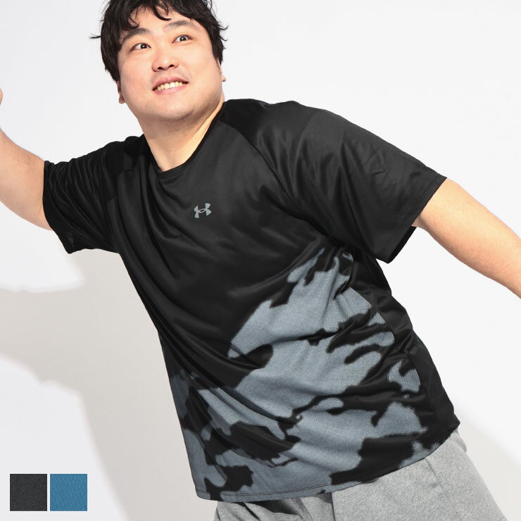 樂天商城 - UNDER ARMOUR (アンダーアーマー) Tシャツ 半袖 6014729D22メンズ 大きいサイズ LOOSE クルーネック カットソー トップス プリント トレーニング スポーツ 春 夏