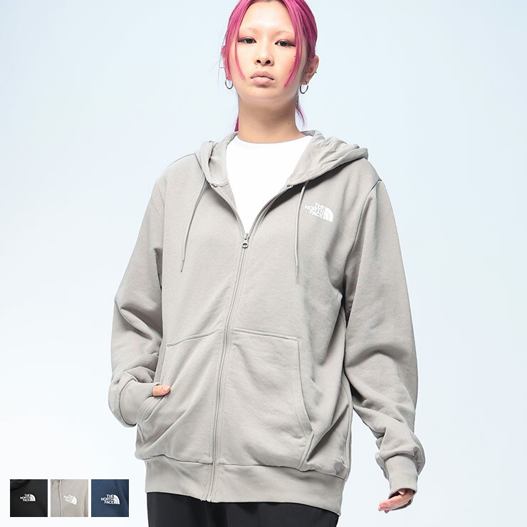 THE NORTH FACE (ザ ノースフェイス) パーカー フルジップ SIMPLE DOME LIGHT REGULAR F/Z HOOD レギュラーフィット シンプル ドームロゴ ユニセックス