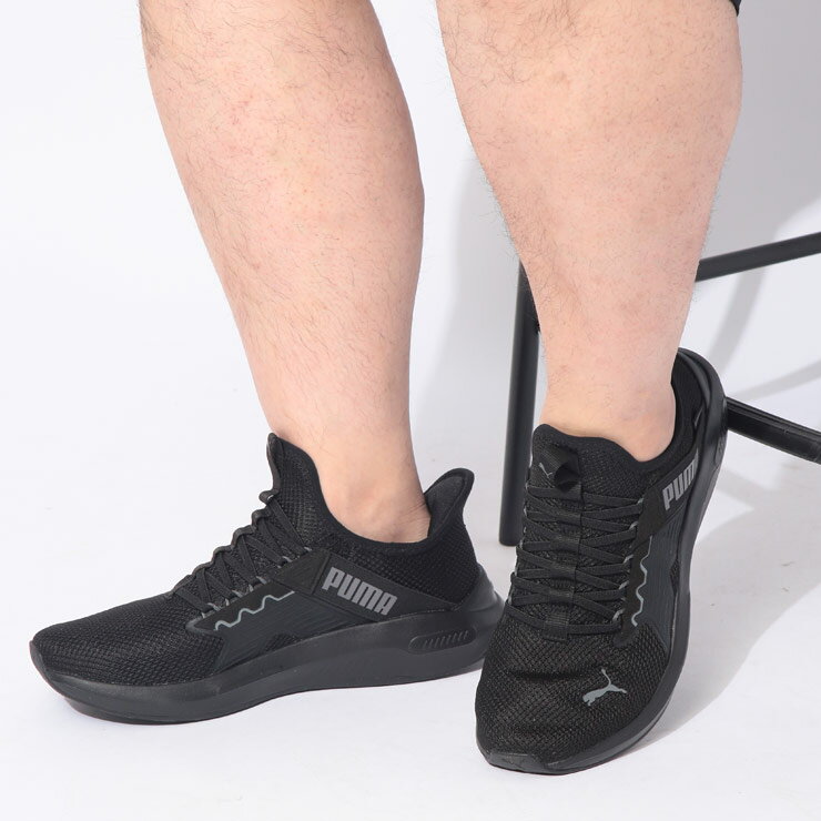 樂天商城 - PUMA (プーマ) スリッポン 31258106メンズ 大きいサイズ スニーカー ソフトライド エンゾ 5 イーズイン 靴 シューズ スポーツ ランニング