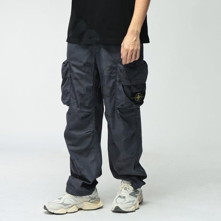 STONE  ナイロンカーゴパンツ ブラック L 正規品W31 楽天市場】stone island ナイロン パンツの通販