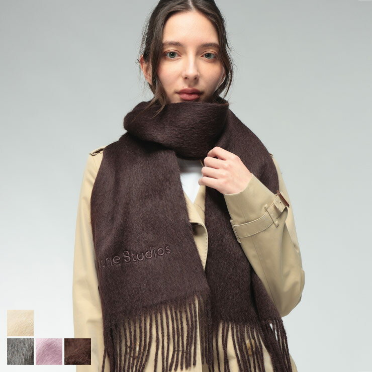 楽天市場】acne studios（カラーベージュ）（マフラー・スカーフ