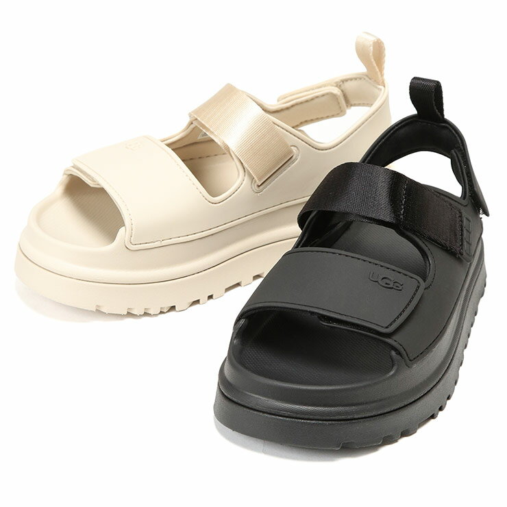 アグ UGG レディース サンダル UGGL1152813K ロゴ入り バックストラップ シャワーサンダル GOLDENGLOW KIDS 靴 サンダル ビーチサンダル ヒール 厚底 海 ビーチ プール 無地