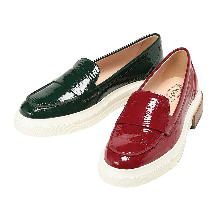 TOD'S レディース エナメル ローファー ダークブラウン 楽天市場】tods エナメル ローファーの通販