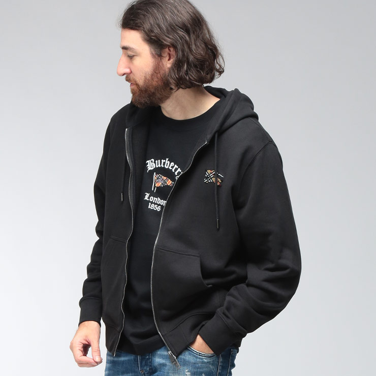 楽天市場】バーバリーmen's フルジップパーカーの通販