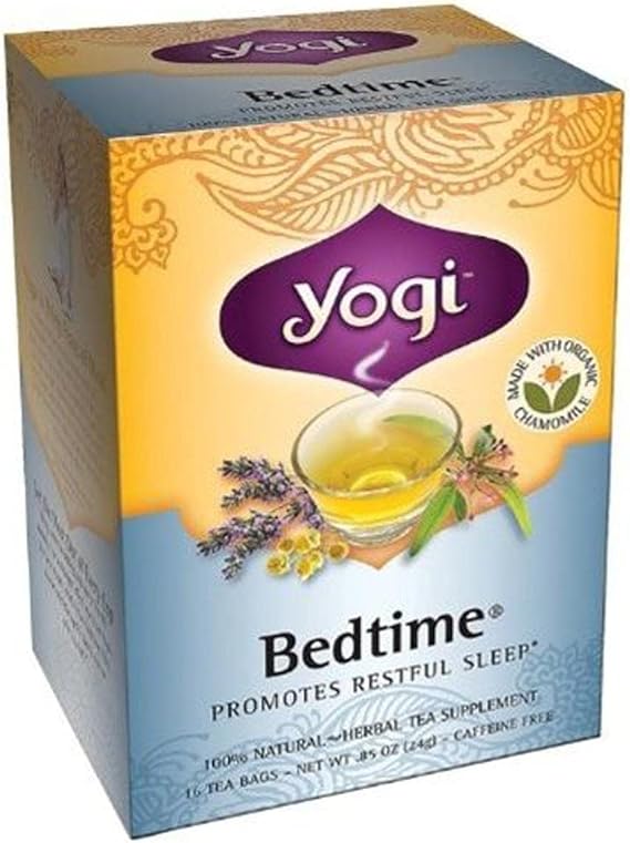 YOGI TEA ヨギティー Bed Time 有機ハーブティー カフェインフリー ティーバッグ16袋 24g ベッドタイム B000RI8O26 ◆ MC