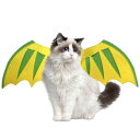 猫用ドラゴンの羽 ペットの羽 クリスマスコスチューム ファンシードレス 恐竜の羽 ハロウィンコスチューム 小中大猫用 ドレスアップ 誕生日(3)