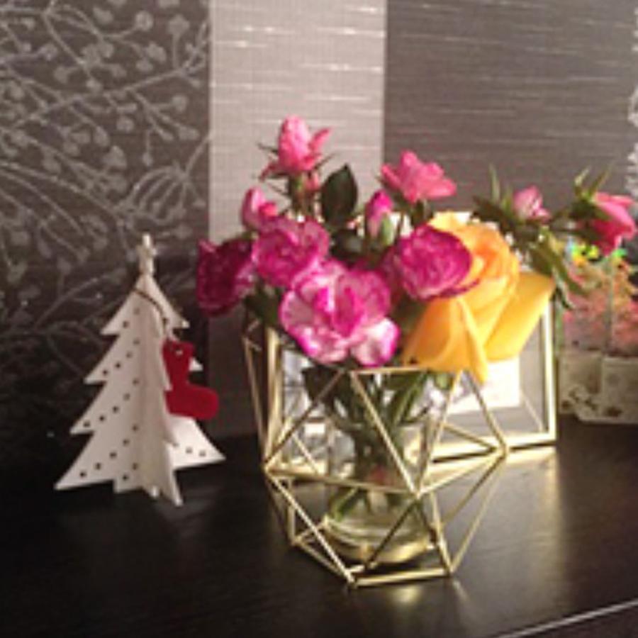 キャンドル スタンド 燭台 ローソク ホルダー キャンドル用 実用性 耐久性 耐高温性 幾何学的 エレガント 雰囲気作り 家の装飾 飾り