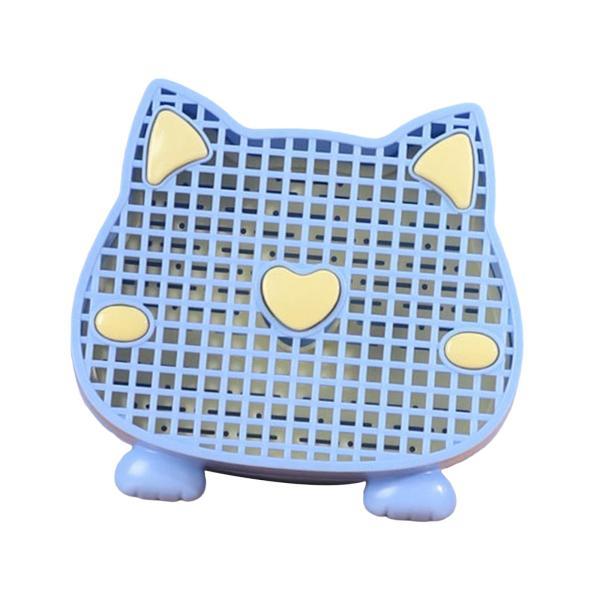 水耕栽培猫草ボックス土壌不使用猫草成長スプラウター トレイ ブルー