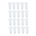 20x空のスクイズチューブバイアルボトルfor DIYローション30ml