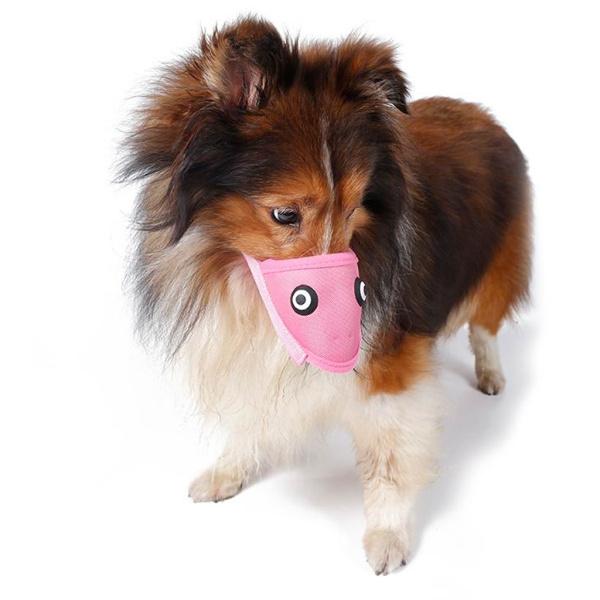 ペット用品 犬 訓練・しつけ用品 無駄吠え防止器具 噛む 吠え マズル マスク 全3色3サイズ