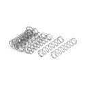 T 圧縮バネ 304ステンレス製 サイズ0.5mmx7mmx30mm シルバートーン 10個入(3)