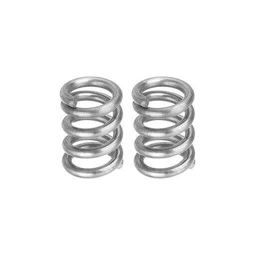 T 2個 圧縮バネ 1mm ワイヤー径×6mm 外径×10mm 長さ304ステンレス鋼延長バネボールペン圧力バネ シルバー T 2個 圧縮バネ 1mm ワイヤー径×6mm 外径×10mm 長さ304ステンレス鋼延長バネボールペン圧力バネ シルバー