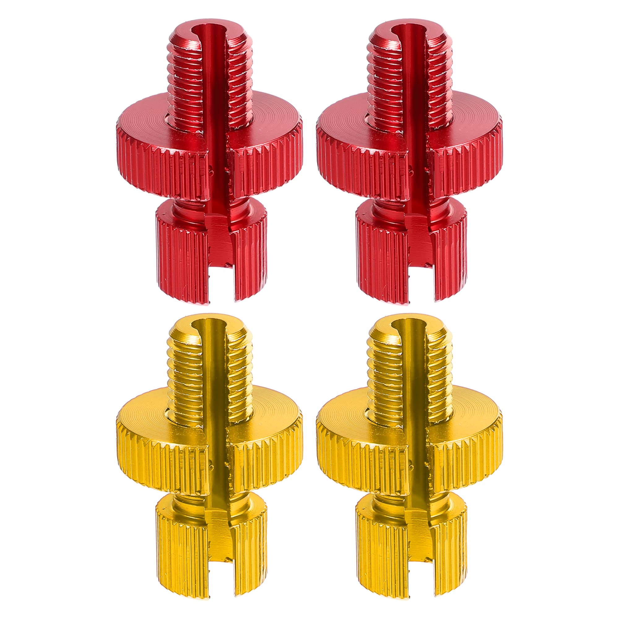 T M10ブレーキクラッチケーブルラインアジャスターネジ アジャストボルト スロット付き オートバイ バ..