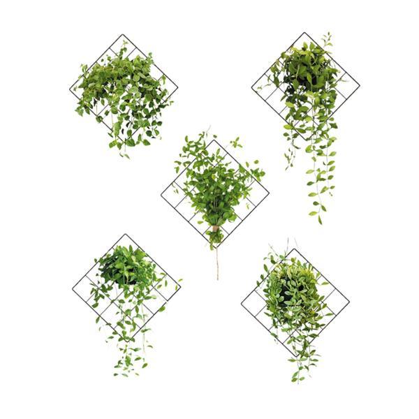 グリッドウォールステッカー エレガントな壁装飾デカール リビングルーム ベッドルーム装飾 スタイルB用