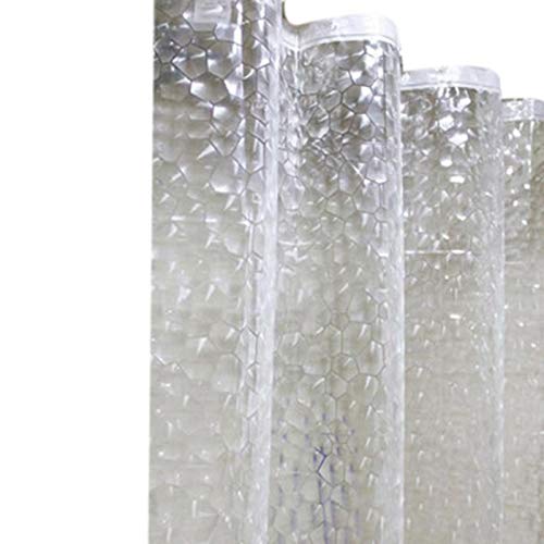 防水シャワーカーテン 浴室カーテン 浴室カーテン アークシャワーカーテン 11線厚さ180X180Cm