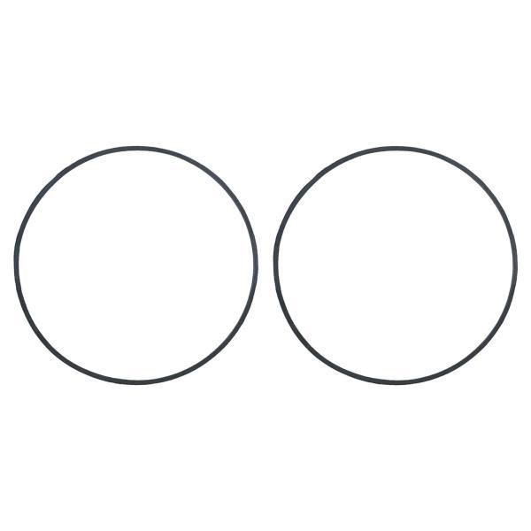 滑り止めディスク付きラバーチェアフレームベース X 3 , 2x 52cm と 1x 45cm