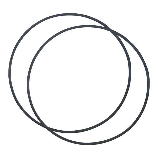 滑り止めディスク付きラバーチェアフレームベース X 3 , 2x 52cm と 1x 45cm