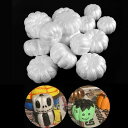 20x ホワイト 人工カボチャ 秋 DIY クラフト ハロウィン テーブル ウェディング用