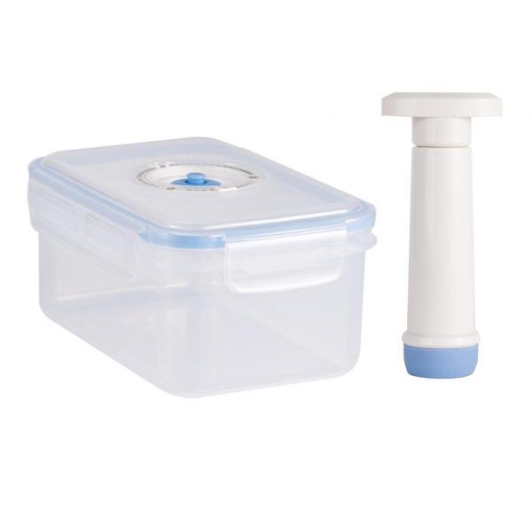 真空容器セーバー 真空シール容器 サラダ・食事・乾物用 1.25L