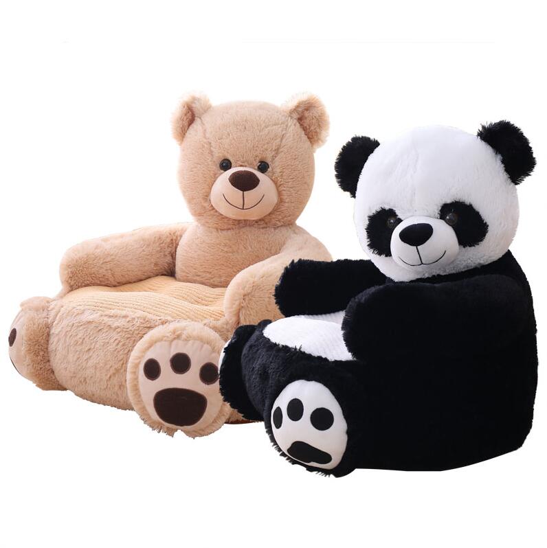 背もたれクッション 可愛い熊ウサギ パンダ 小型 ソファー座布団 背もたれ クッション 椅子用 オフィスクッション1人掛け ふわふわ 折りたたみペットベッド クッション