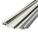 T 50個入り 10インチ プラスチック溶接棒 PP/PE/PVC/A B S 溶接ストリップ プラスチック溶接用ロッド カーバンパー カヤック修理 溶接に適しています(3)