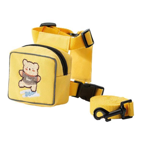 楽天TerapowerLovely Dog バックパック ハーネス ペットハーネス バックパック アウトドア ウォーキング キャンプ用 イエロー S