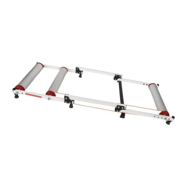 エクササイズバイクトレーナースタンド 折りたたみ式バイクローラー バランス強化 大人用バイク抵抗トレーナー マウンテンバイクフィットネス用