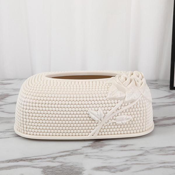 ホテルのレストランの装飾のためのティッシュペーパーボックスカバー取り外し可能なペーパーディスペン..