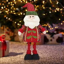クリスマスぬいぐるみサンタクロースの置物装飾窓寝室クリスマススタイルA