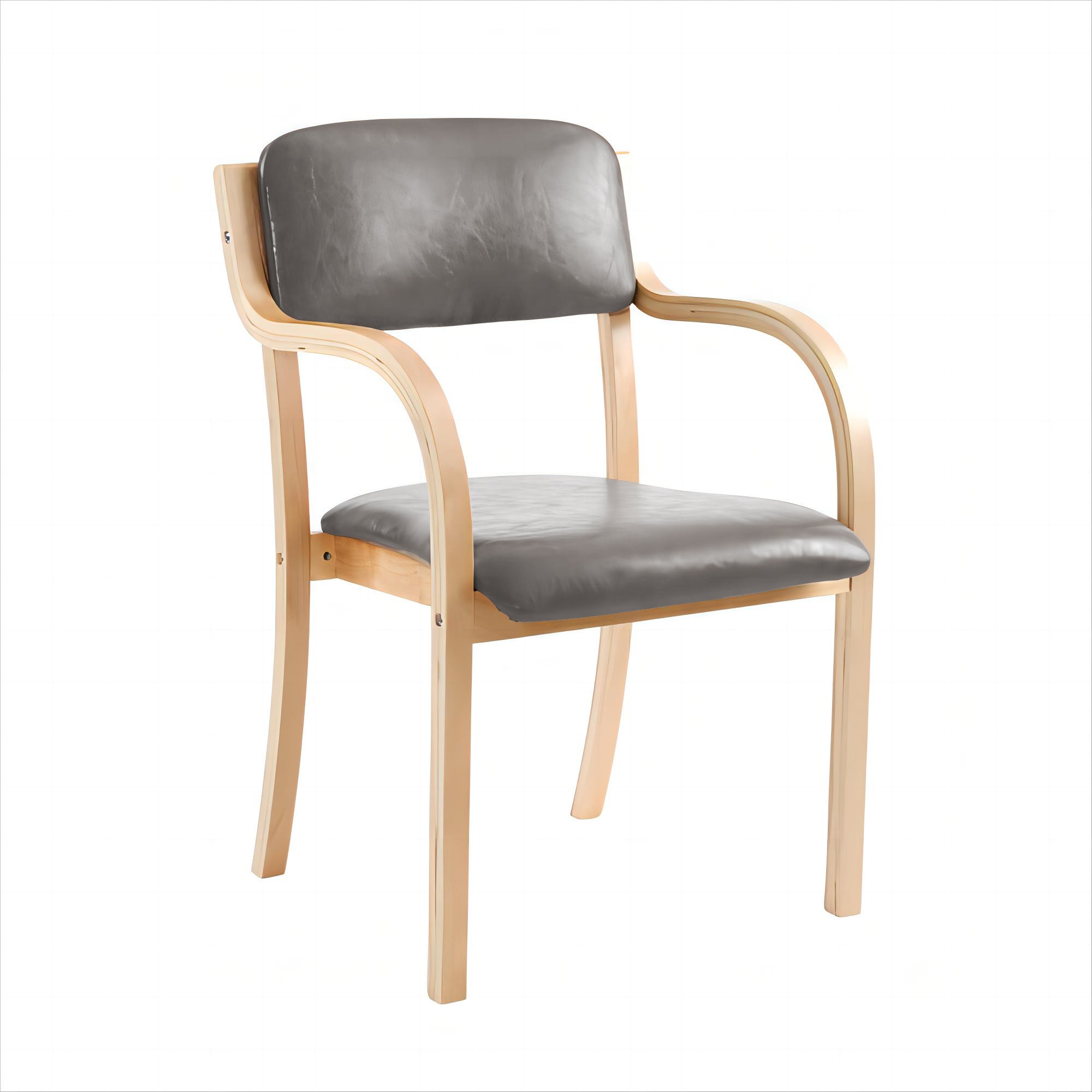 グレー　 ダイ ニングチェア 木製 椅子 介護チェア イス チェア