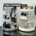 感 デスクトップ 回転し クリア 化粧品 収納ケース スキンケア用品 香水 鏡台 整理し おし