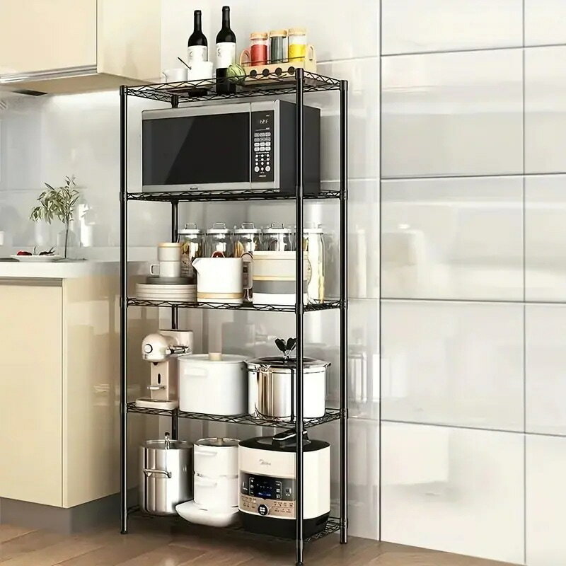 フロアスタンディングメタル収納ラック高さ調節可能なバルコニー用花ポットホルダー鉢植え収納ラック寝..