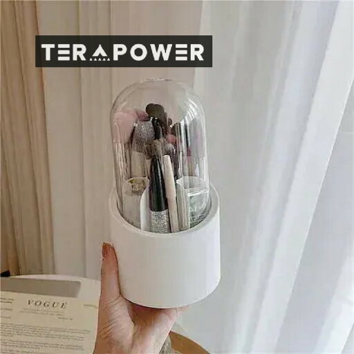 ブラシ収納メイク道具入れペン立てふた付き化粧ブラシホルダー韓国インテリア筒型アクリル製 ブラシ収納メイク道具入れペン立てふた付き化粧ブラシホルダー韓国インテリア筒型アクリル製
