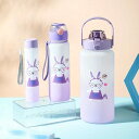 1セット、アニマル柄のスポーツウォーターボトル、300ml/700ml/2000mlのプラスチック製水筒、持ち運び可能な旅行用水筒、キャンプ、ハイキング、フィッ...