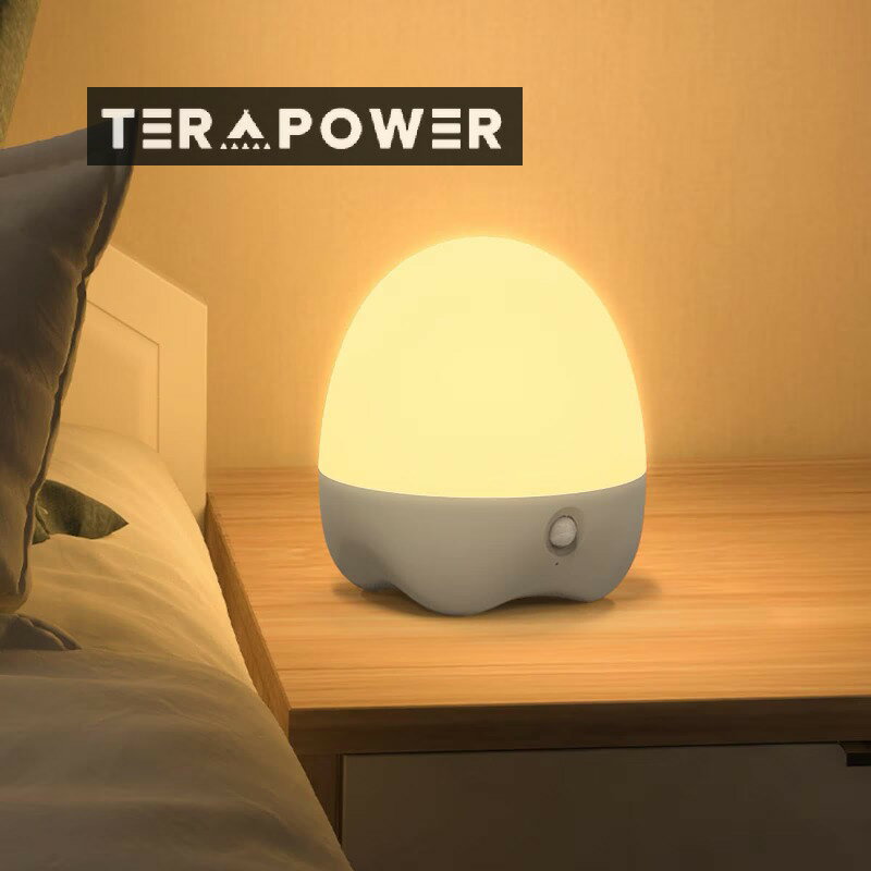 モーション検出器を備えたナイトライトの子供調光式LEDライトベッドサイドランプタッチテーブルランプタイマーRGB色の変更 /ウォームホワイト /子供用ルームの女の子の男の子ベッドルーム（USB