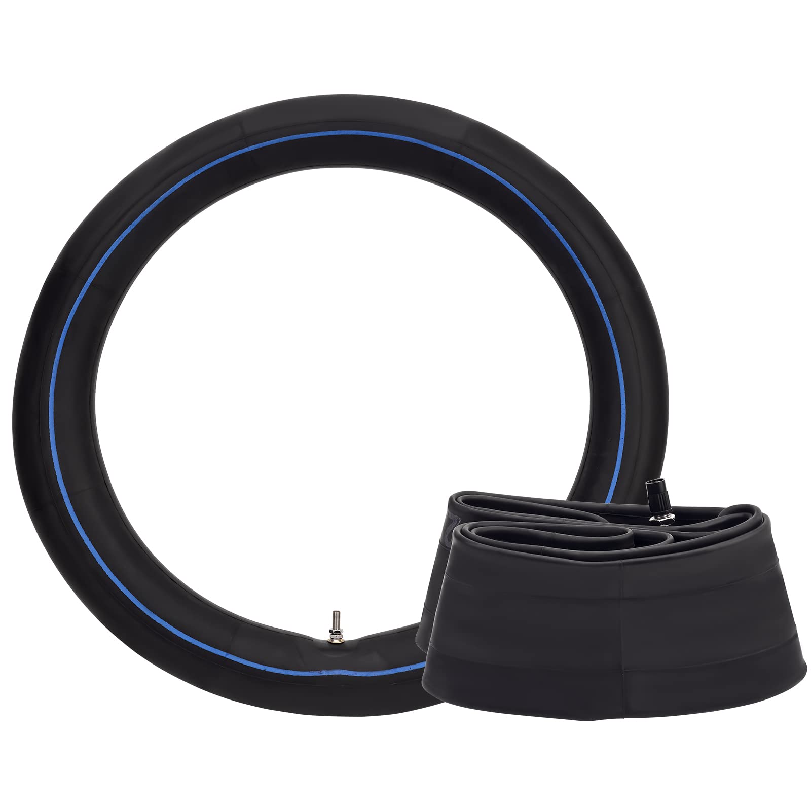 2本 タイヤチューブ 4.10/3.50-4 4インチ 手押し車 ドリー 手動トラック 47CC 49CC ATV バギー ミニ ス..