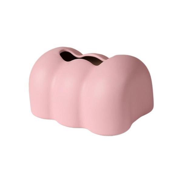 ティッシュカバー ティッシュ収納ボックス ドーナツ型 家庭用 [3]