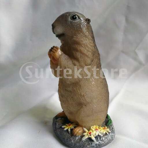 鮮やかな動物像アヒルカエルマーモット置物庭彫刻写真小道具 鮮やかな動物像アヒルカエルマーモット置物庭彫刻写真小道具