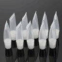 リップグロスチューブ ボトル ソフトチューブ スクイズチューブ 詰め替え容器 8ml クリアプラスチック 化粧品小分け 収納 旅行用品10個