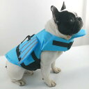 プールの犬のペットのために耐久性のある反射ストライプ付きのハンドル付き犬用ライフジャケット