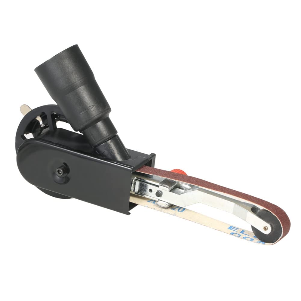 DIYアングルグラインダーベルトグラインダーアダプター サンディングベルトバンドファイルツール 4イン..