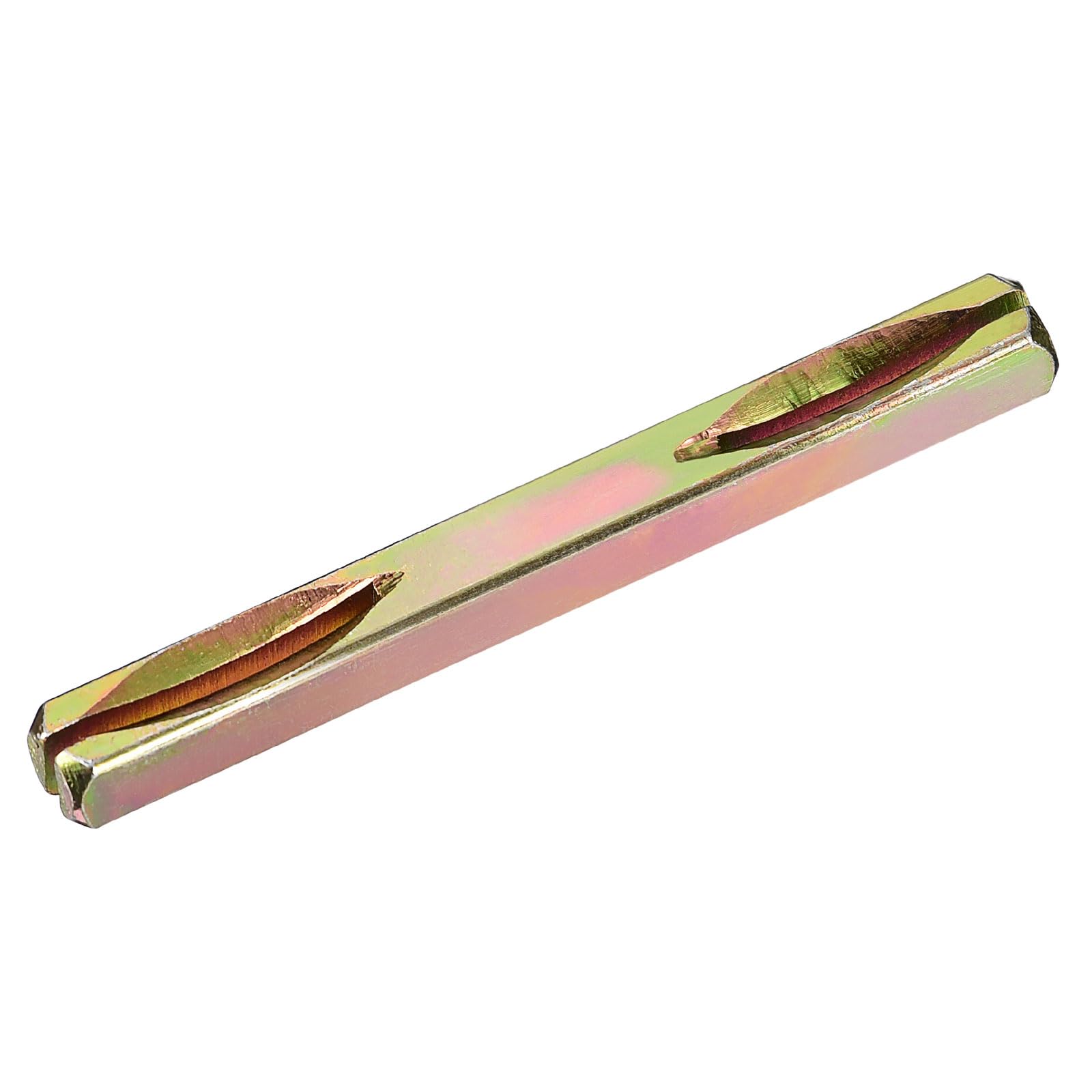 T ドアノブスピンドル 85mm長 スペアドアハンドルスピンドルバー ビンテージドア用 ストレートスピンド..