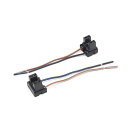 T ライトソケット H7 フォグライト ランプバルブ ワイヤ線束 ソケット コネクタ 車用 2個入り(3)