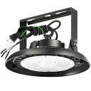 LED高天井照明 5000K昼白色 42000LM(2000W水銀灯相当)UFO型LEDハイベイライトIP65防水防塵 0-10V明 倉庫 天井照明 屋内屋外兼...